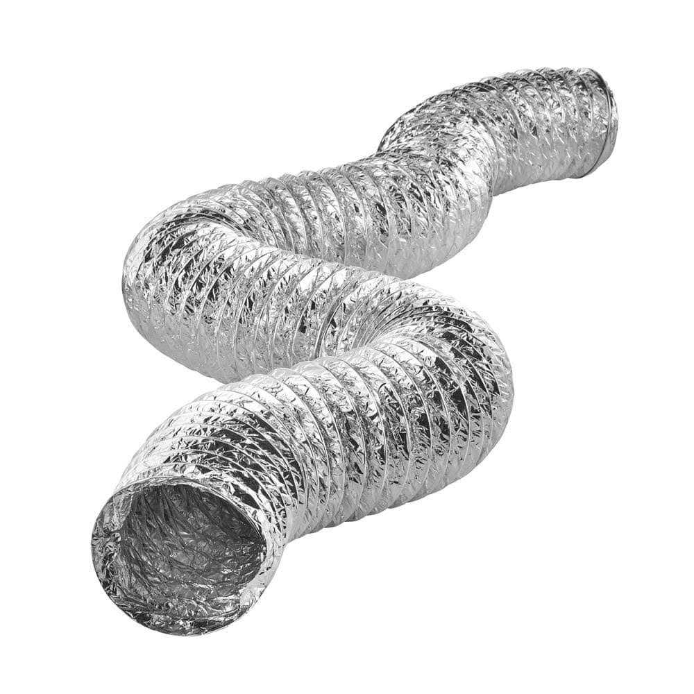Lambro 4-in x 240-in Foil Flexible Duct L620UL - Cheap Fitting