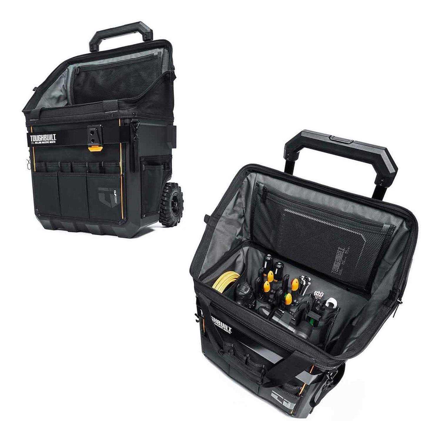 Toughbuilt Large Rolling Massive Mouth 15-in Tool Bag TB-CT-61-14 - Cheap Fitting