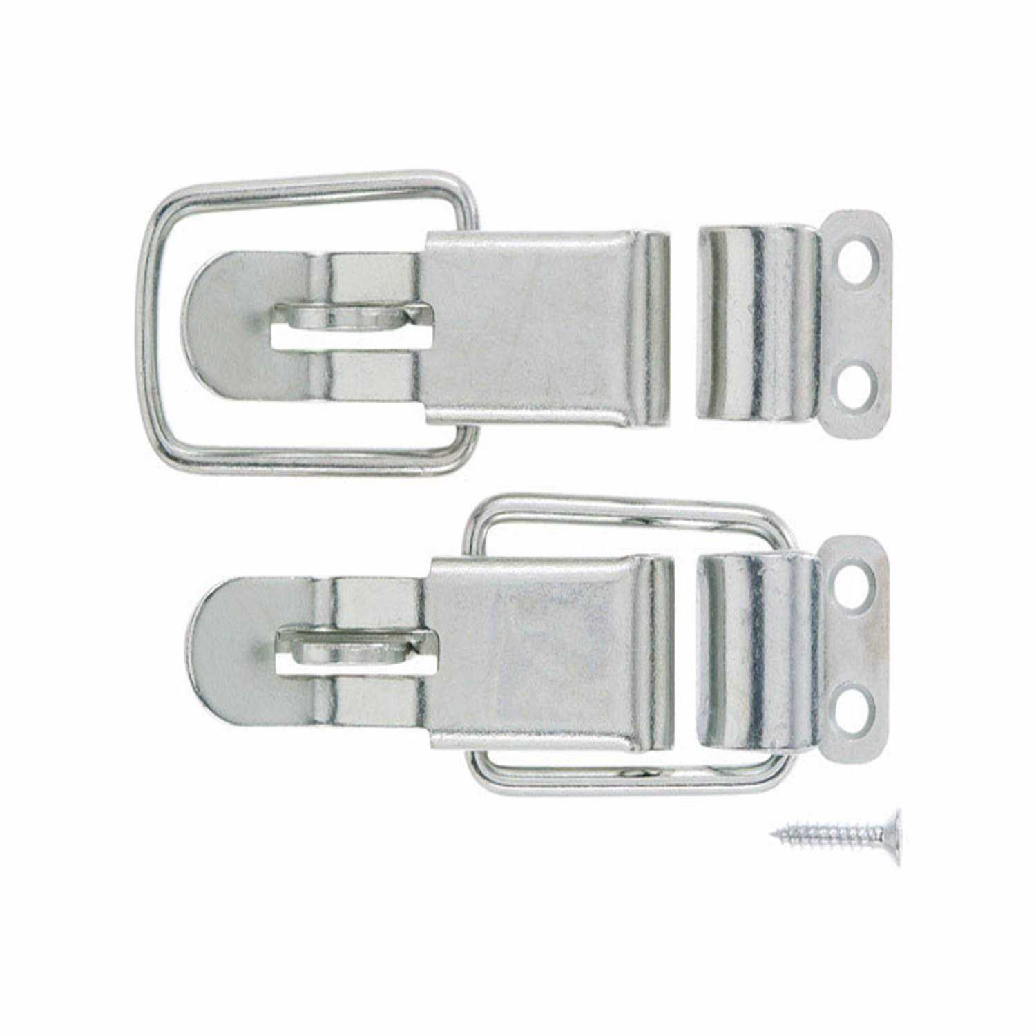 Ace zinc-plated zinc Lockable Drawer Catch 2 pk - Cheap Fitting