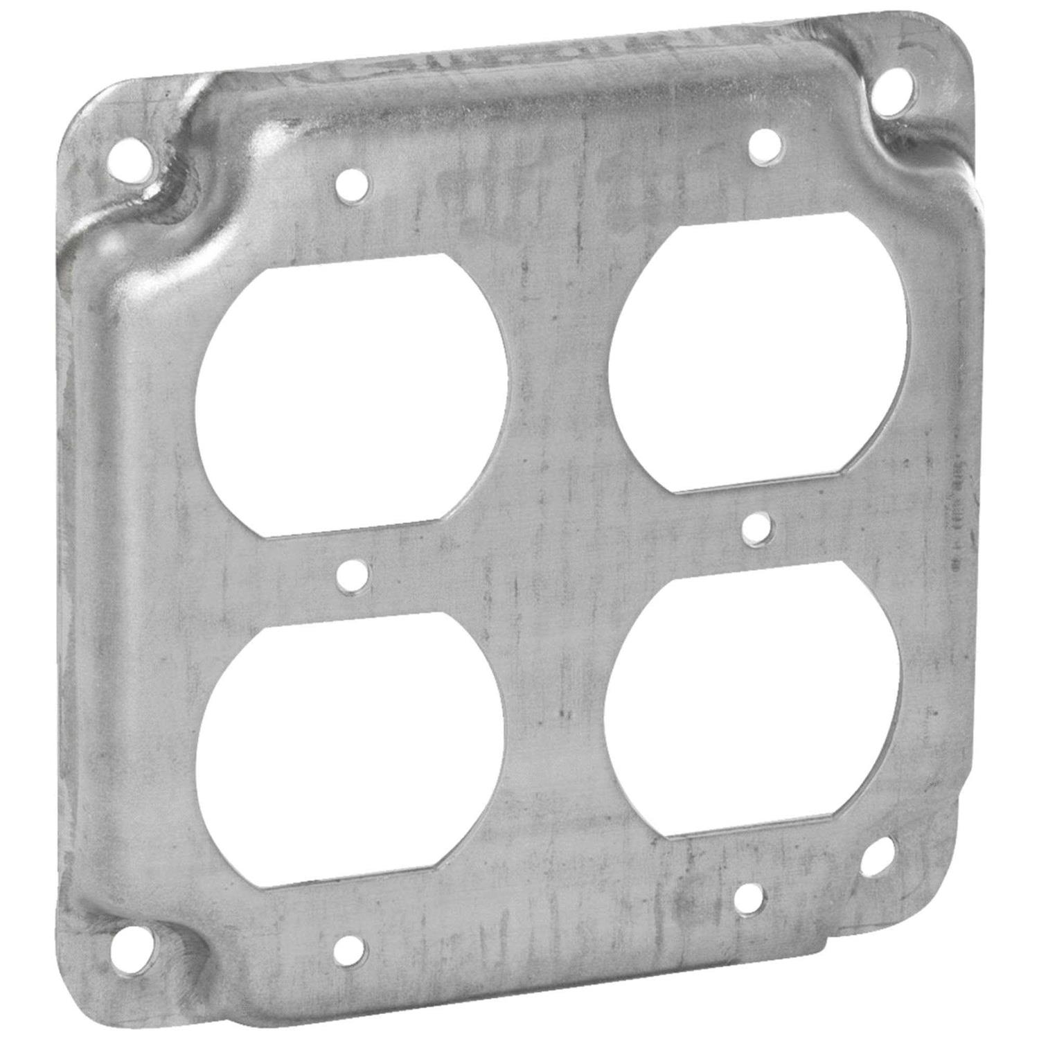 Raco 907C 4 Square 2 Duplex Cover - Cheap Fitting