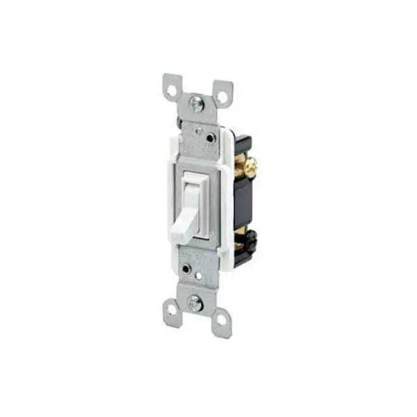 Leviton 15 Amp Single-Pole Toggle Light Switch 1451-2T - Cheap Fitting