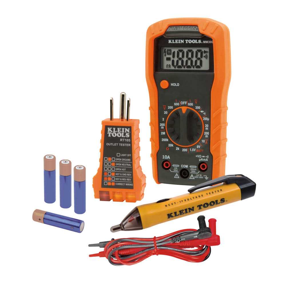 Klein Tools 69149P Test Kit with Multimeter - Cheap Fitting