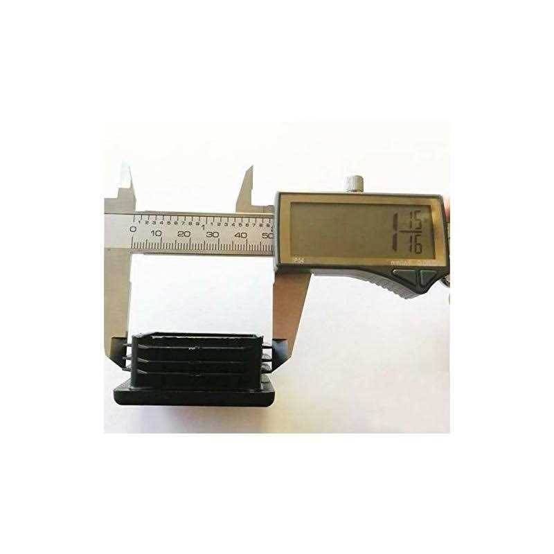 8 Pack 2 Inch Square Plastic Plugs,Hydanle Insert End Caps for Square Tubing Post - Cheap Fitting