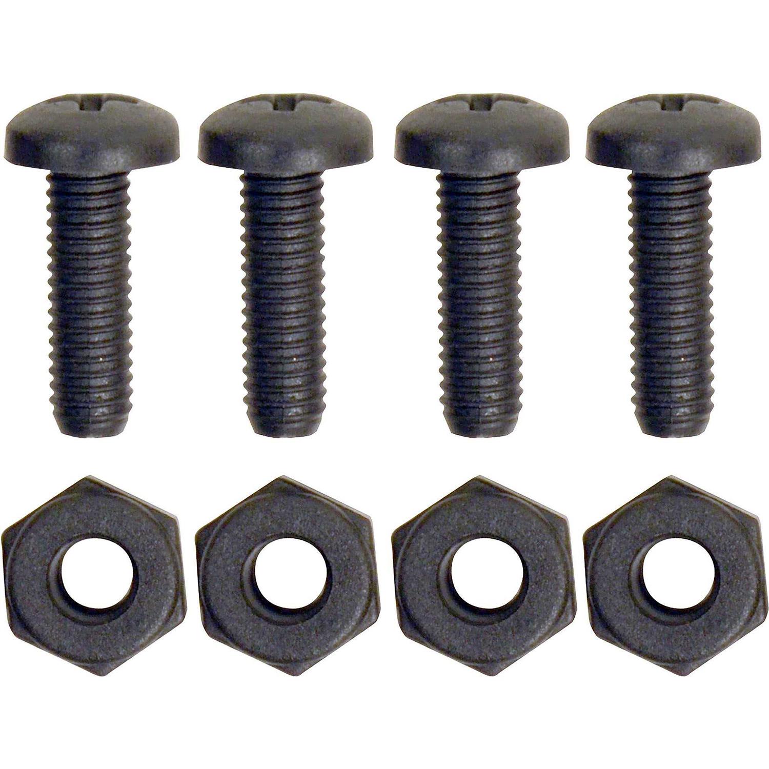 Auto Drive 93342W Nylon License Plate Fasteners-b - Cheap Fitting