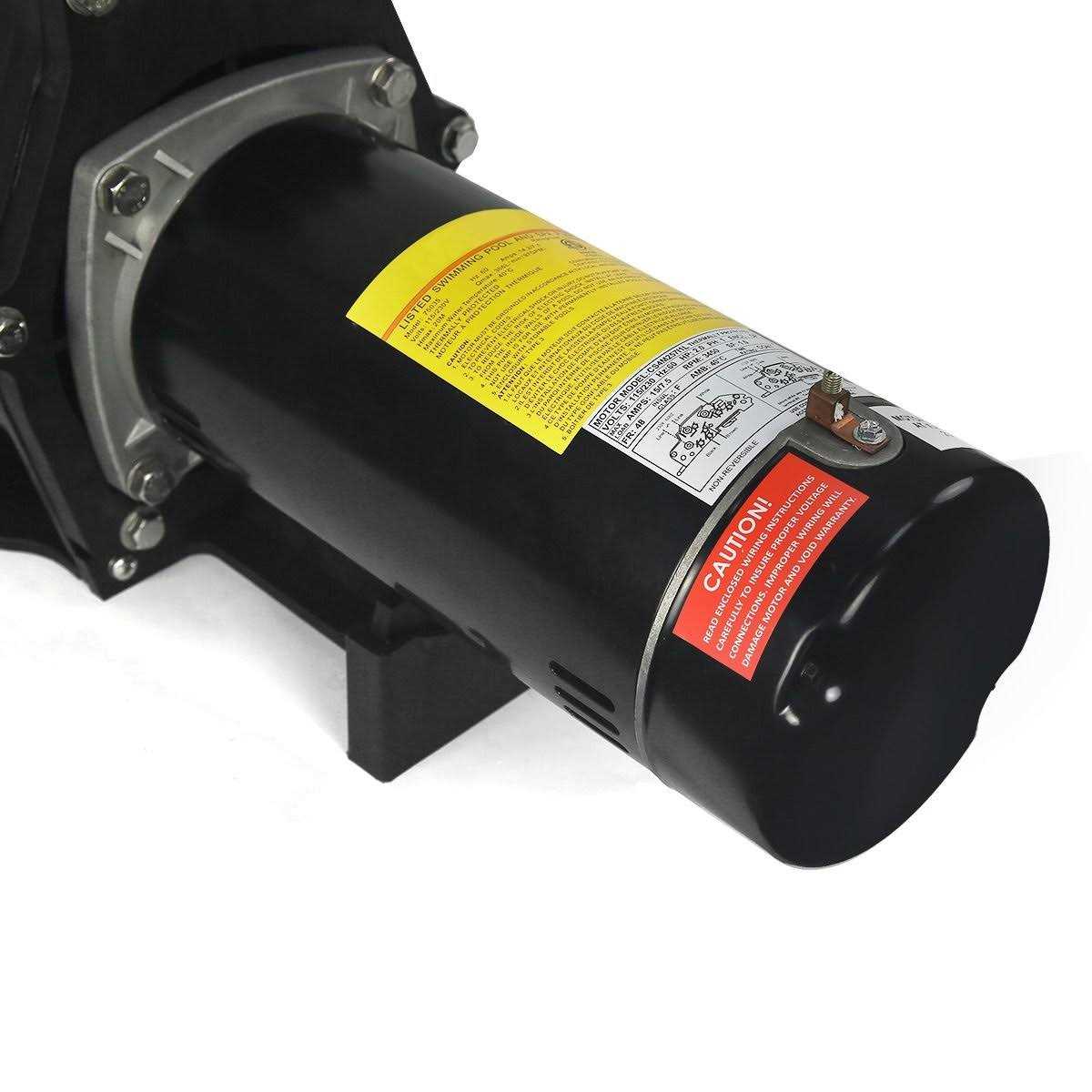 XtremepowerUS 2HP In-Ground Swimming Pool Pump Variable Speed 2 Inlet 230V High Flo - Cheap Fitting