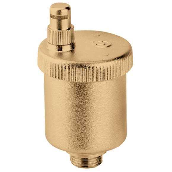 Caleffi 502043A MINICAL Automatic Air Vent 1/2 NPT Male w/ Hygrocopic Cap - Cheap Fitting
