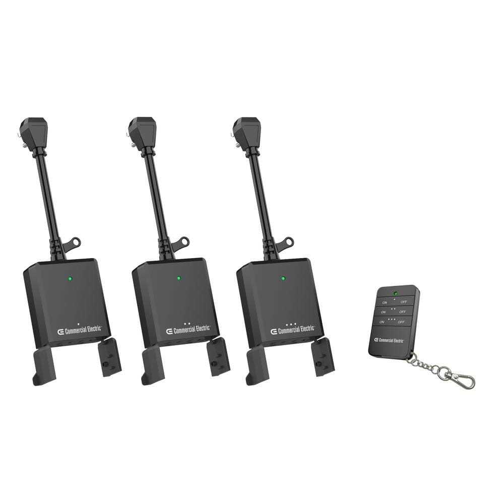 Commercial Electric Wireless Indoor/Outdoor Remote Control with 3 Rev - Cheap Fitting