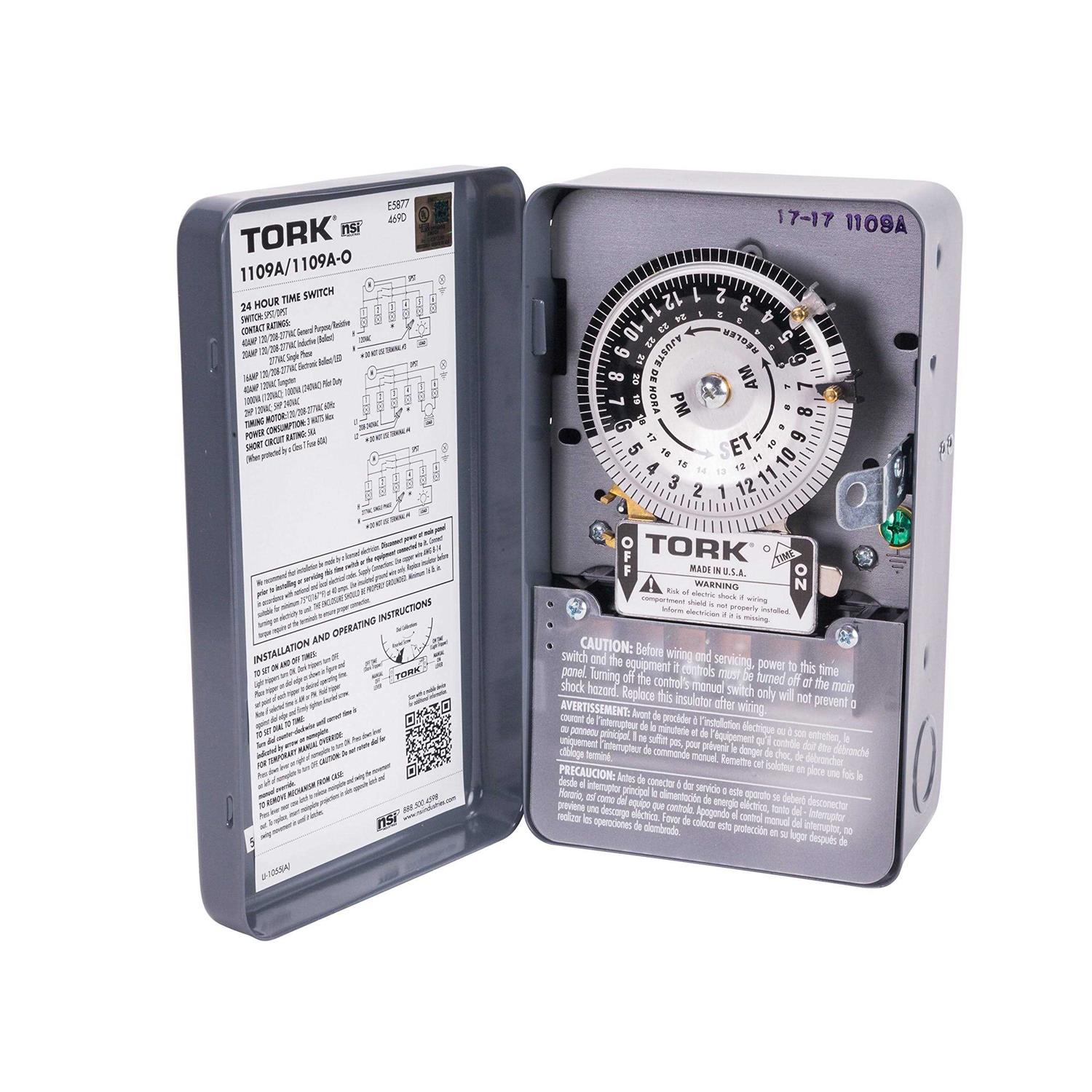 Tork 1109A 24 Hour Time Switch - Cheap Fitting