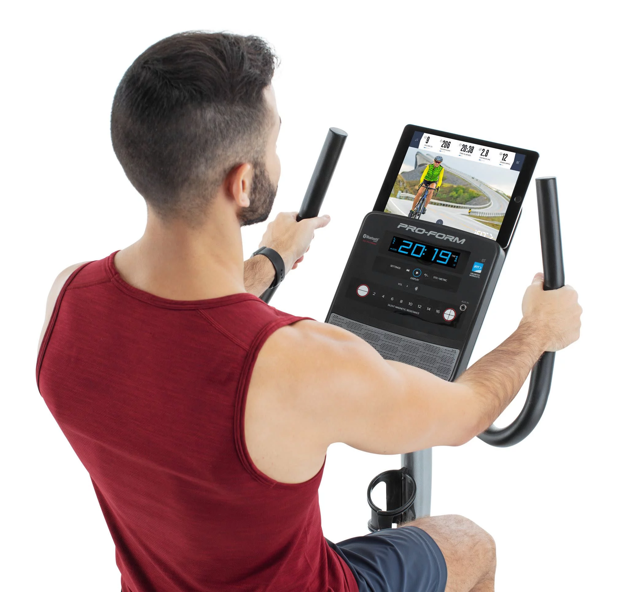 ProForm Cycle Trainer 300 Ci Upright Stationary Exercise Bike, Compatible with iFIT Personal Training - Cheap Fitting