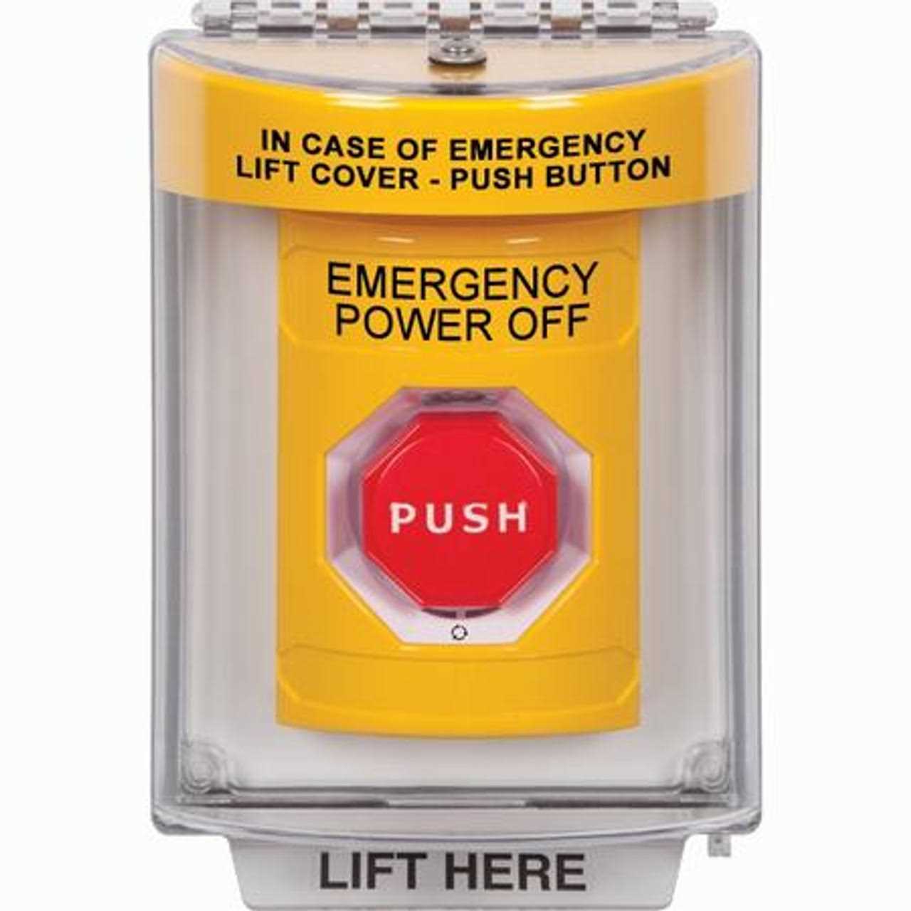 Safety Technology International SS2249PO-EN Emergency Power Off Push B - Cheap Fitting