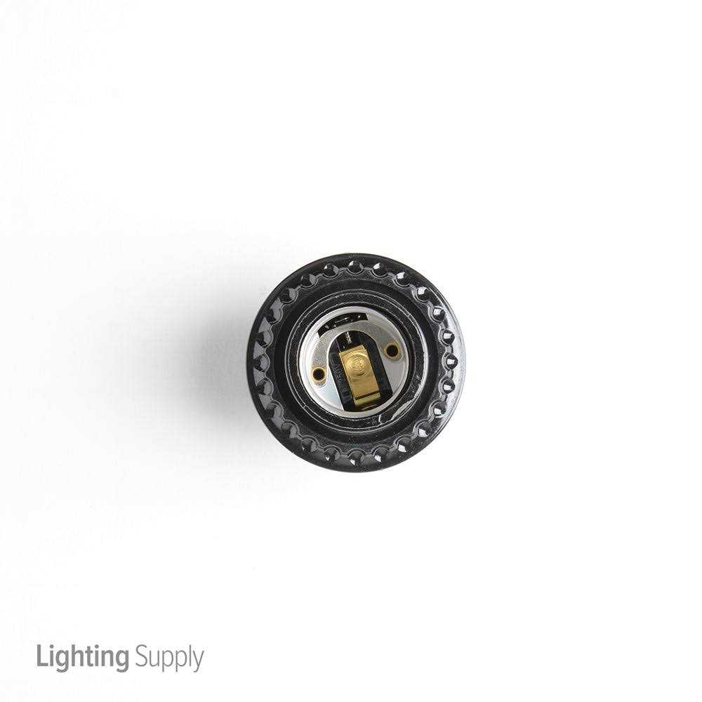 Satco 80-1072 Short Keyless With Full Uno Thread And Ring - Cheap Fitting
