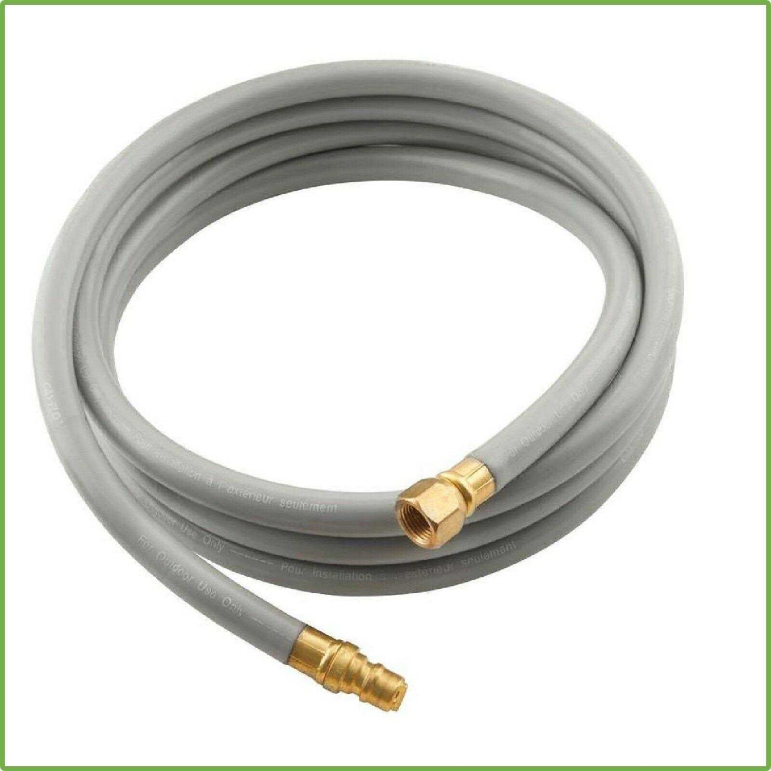 Universal 10 ft. Natural Gas Hose - Cheap Fitting