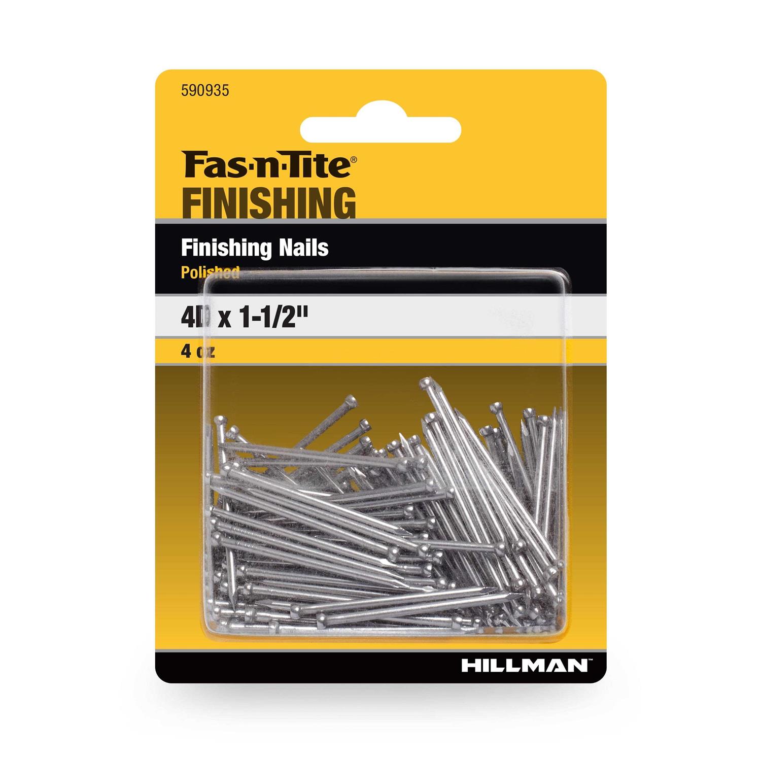 Hillman Fas-n-Tite Fas-n-tite Polished Finishing Nails - Cheap Fitting