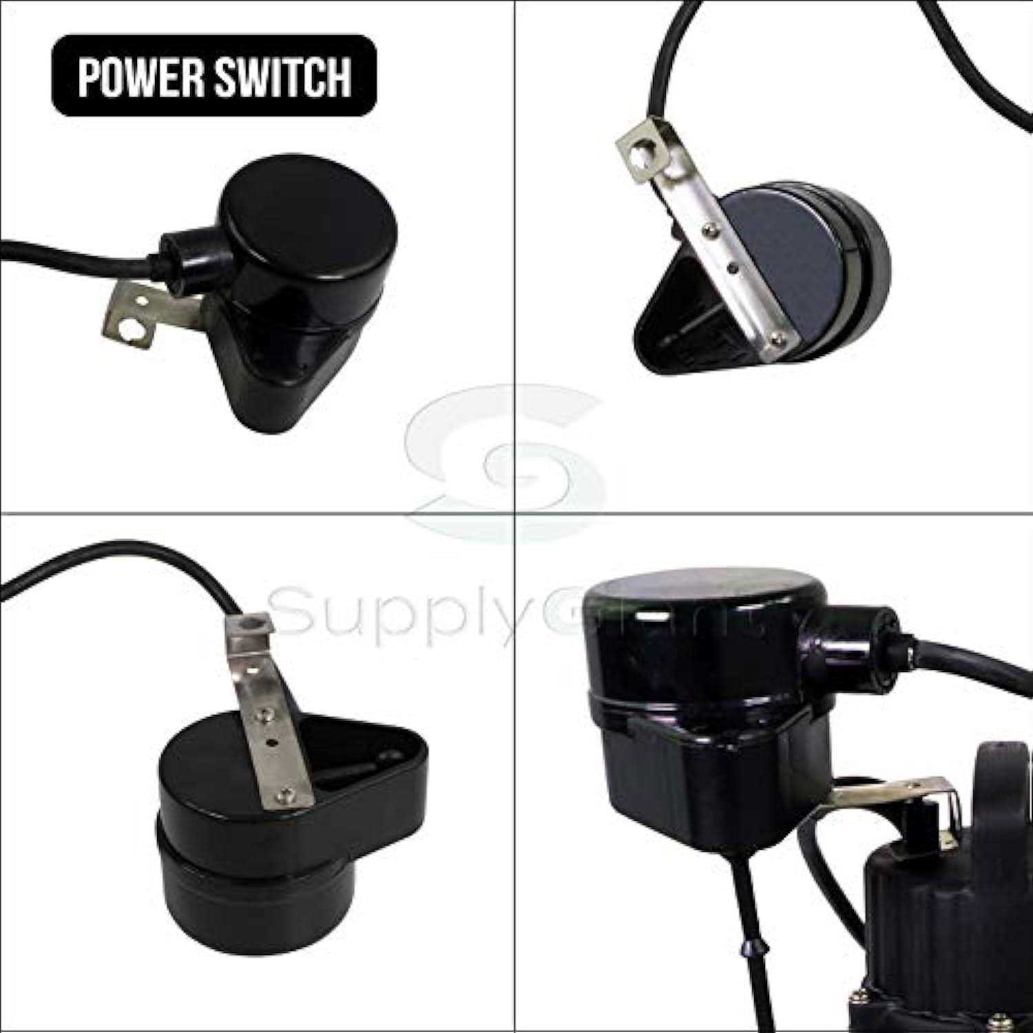 Supply Giant Tqiq34 1/2 Horse Power Submersible Sump Pump with Automatic Float Switch - Cheap Fitting