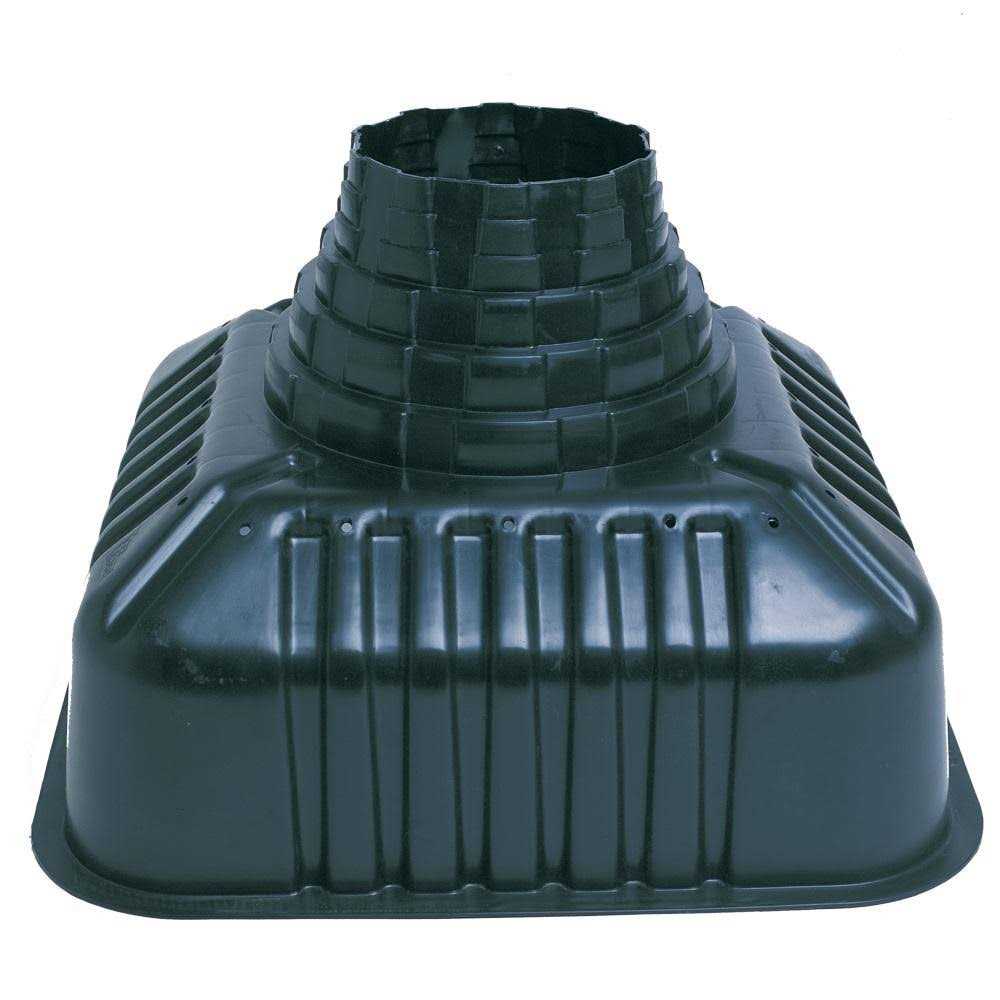 32 in. x 22 in. x 32 in. Plastic Concrete Footing Form - Cheap Fitting