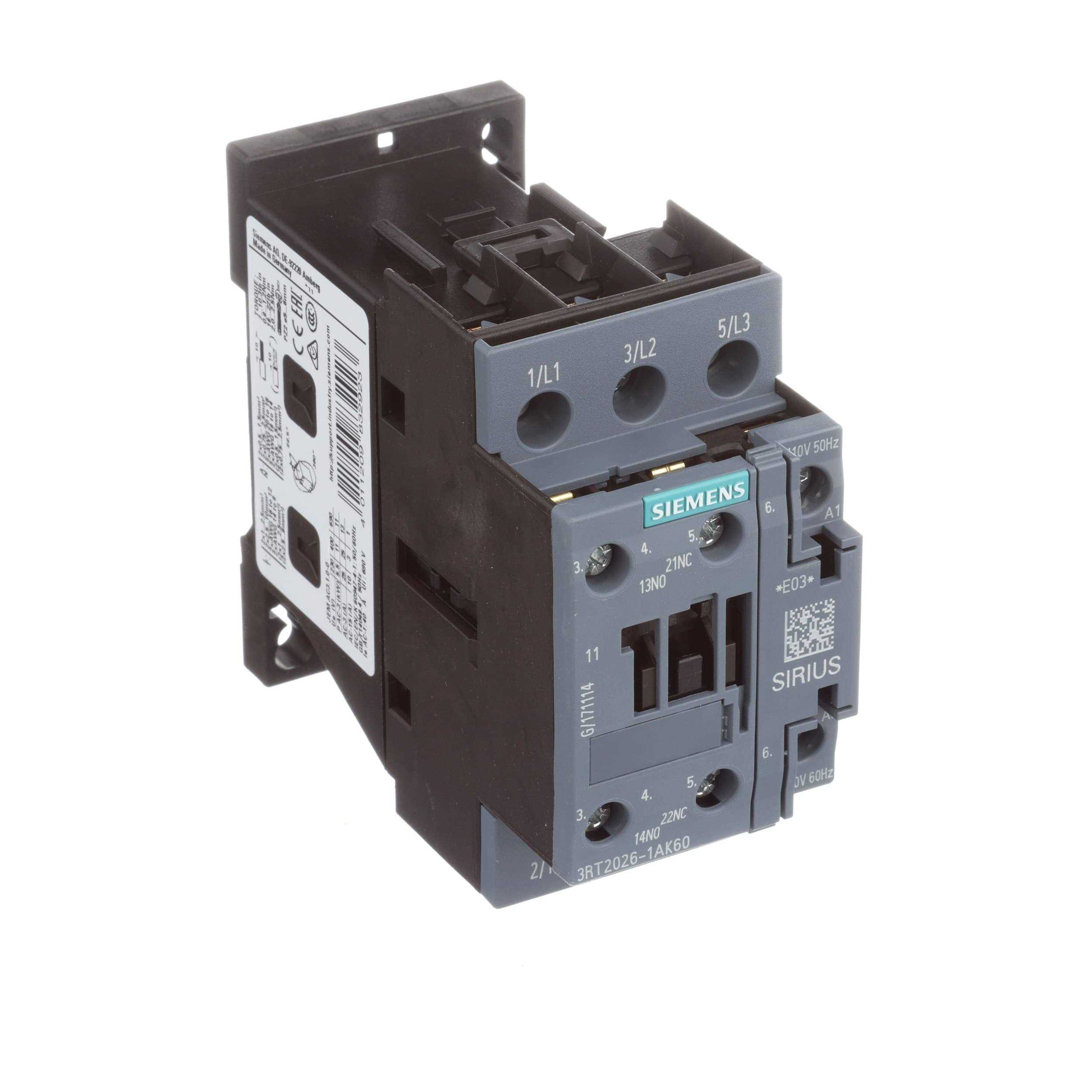 3RT20261AK60 Siemens Contactor - Cheap Fitting