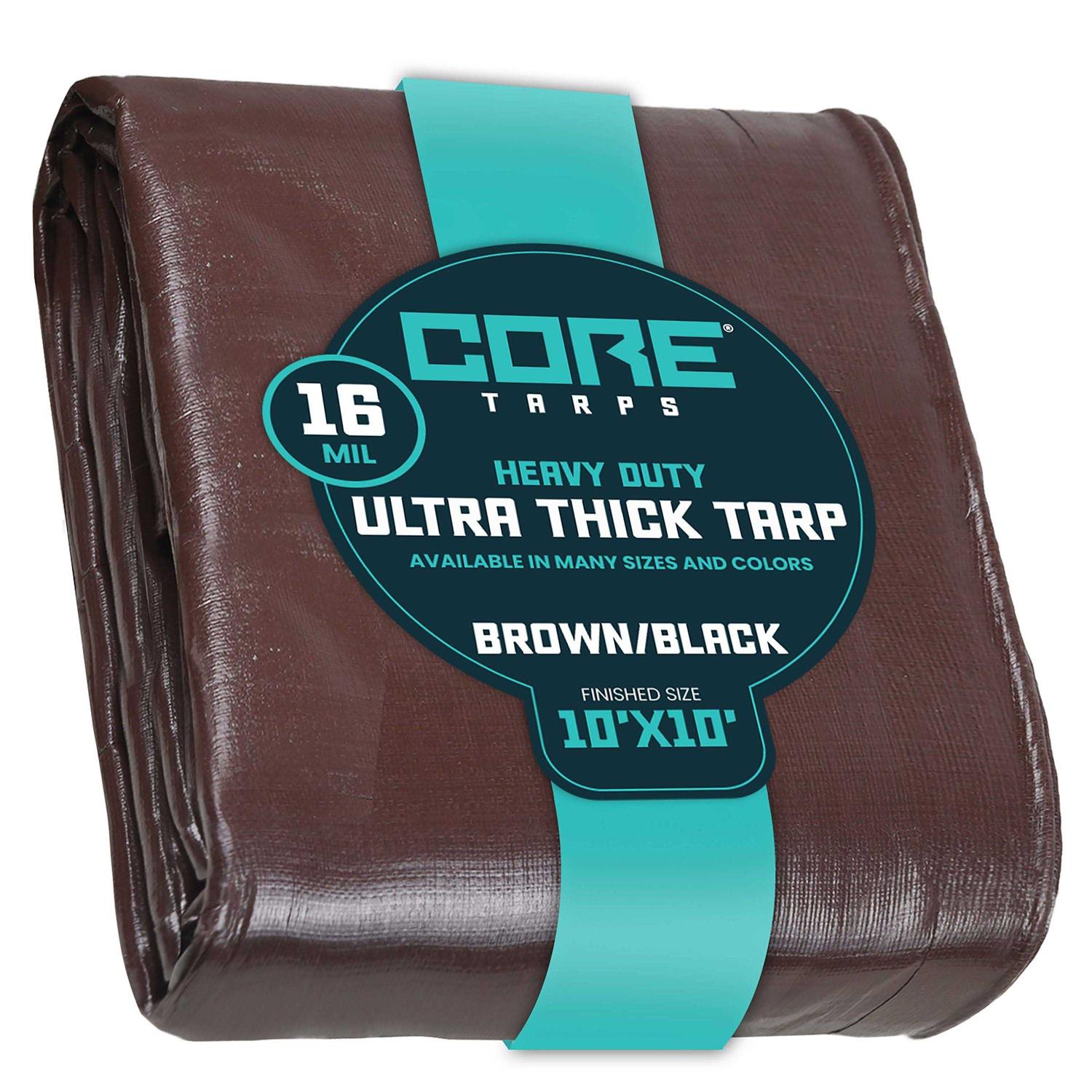 Core Tarps Extra Heavy Duty 16 Mil Tarp - Cheap Fitting