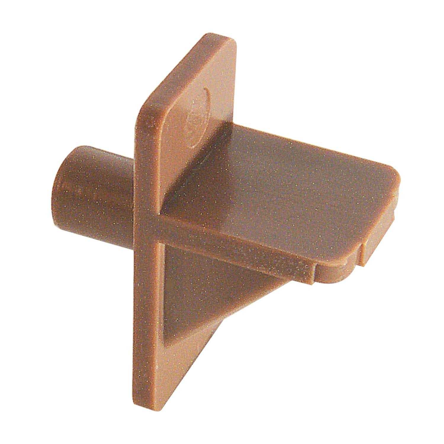 Prime Line Shelf Support Peg Brown - Cheap Fitting
