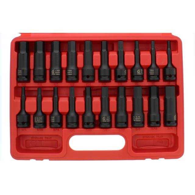 Sunex 2637 20 Piece 1/2 Drive Impact Hex Driver Master Set - Cheap Fitting