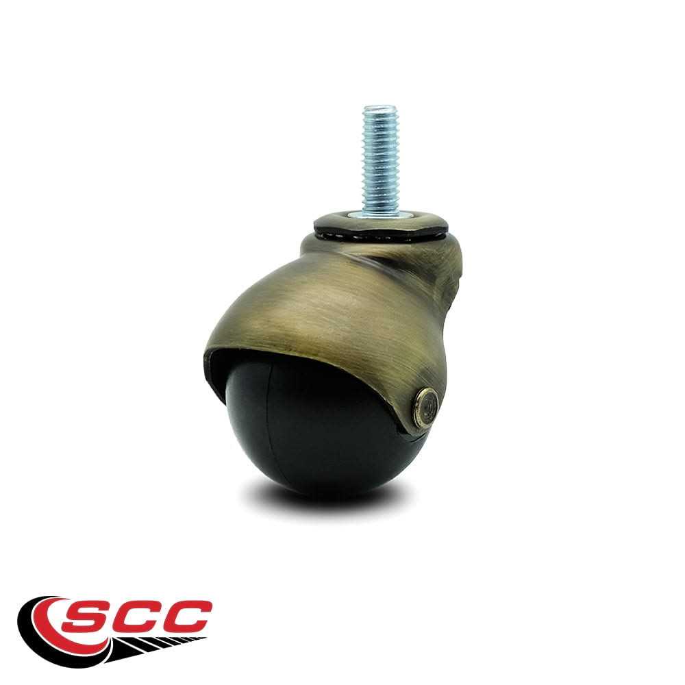 Service Caster Hooded 2 Inch Swivel Ball Casters - Cheap Fitting