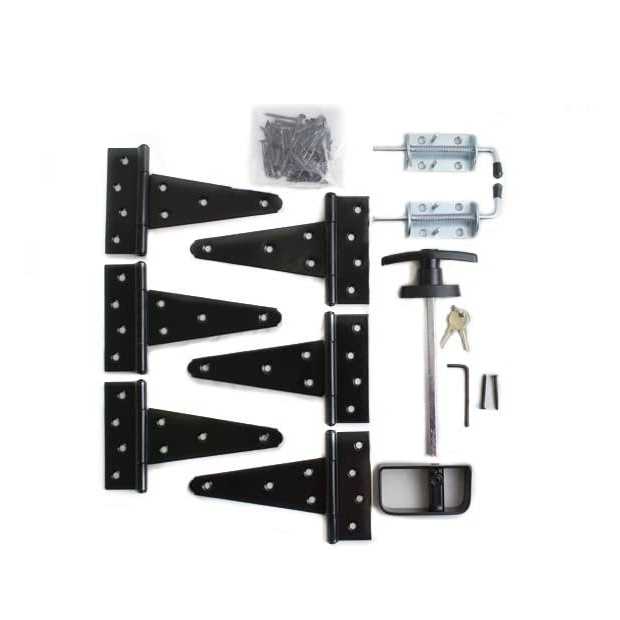 Shed Windows and More Shed Double Door Hardware Kit - Cheap Fitting