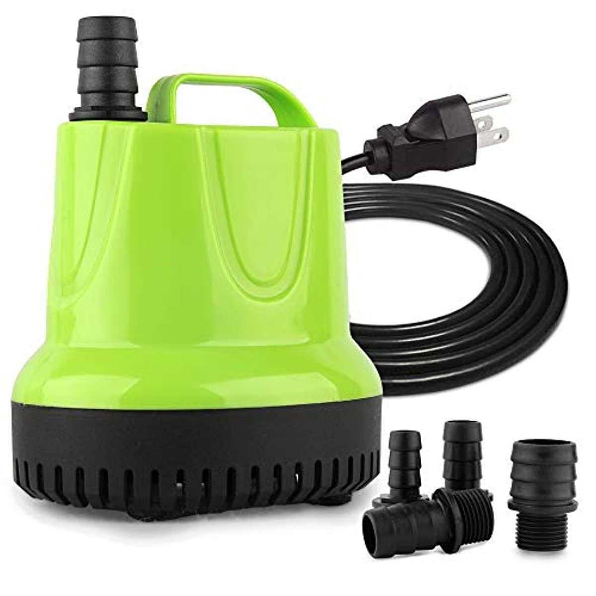 Freesea 845 GPH 60W Submersible Water Pump for Pond Aquarium Hydroponics Fish Tank Fountain Waterfall - Cheap Fitting