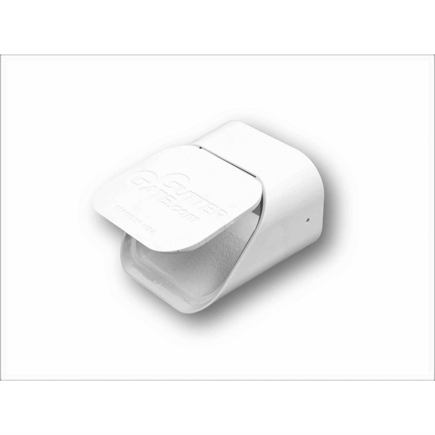 GutterGate Type A 3 in. x 4 in. White Plastic Downspout Extension GG3X4A-WHITE - Cheap Fitting