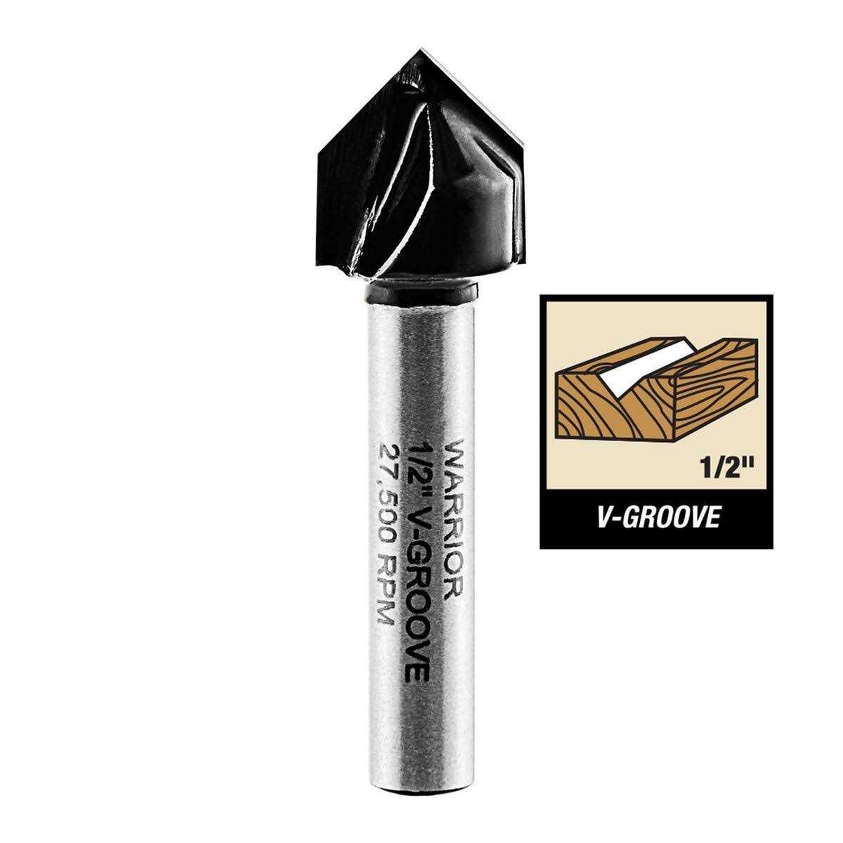 Warrior Carbide Router Bit Set - Cheap Fitting