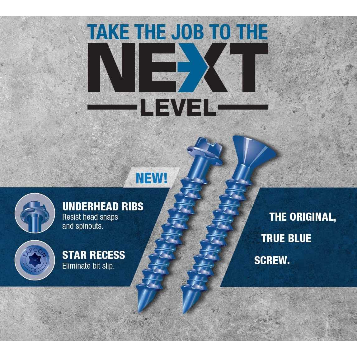 Itw & Ramset Red Head 3171407V2 0.18 x 1.75 in. Tapcon Anchor Screw - Cheap Fitting