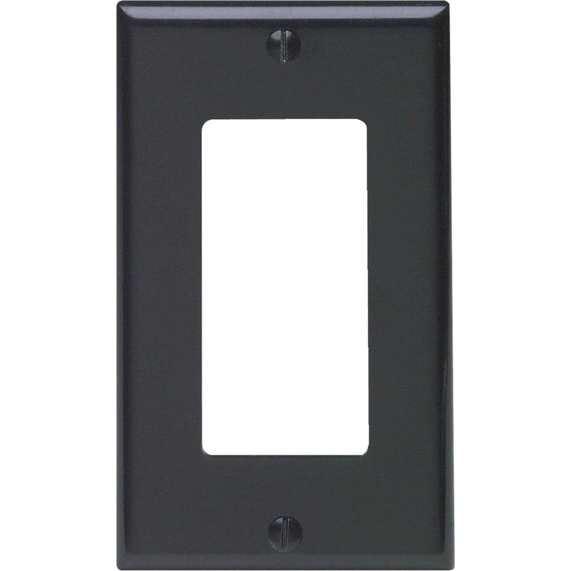 Leviton 80401 Decora 1-Gang Wallplate - Cheap Fitting