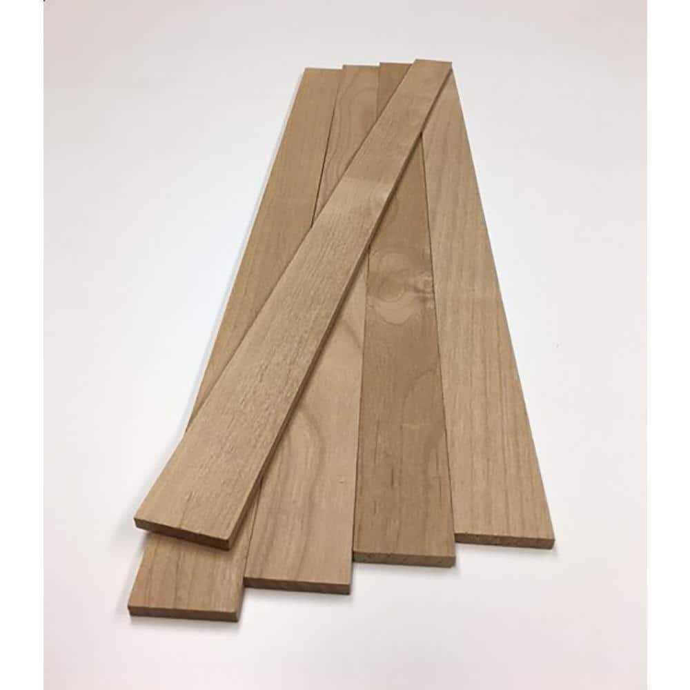 Swaner Hardwood 1/4 in. x 2 in. x 4 ft. Alder Hobby - Cheap Fitting