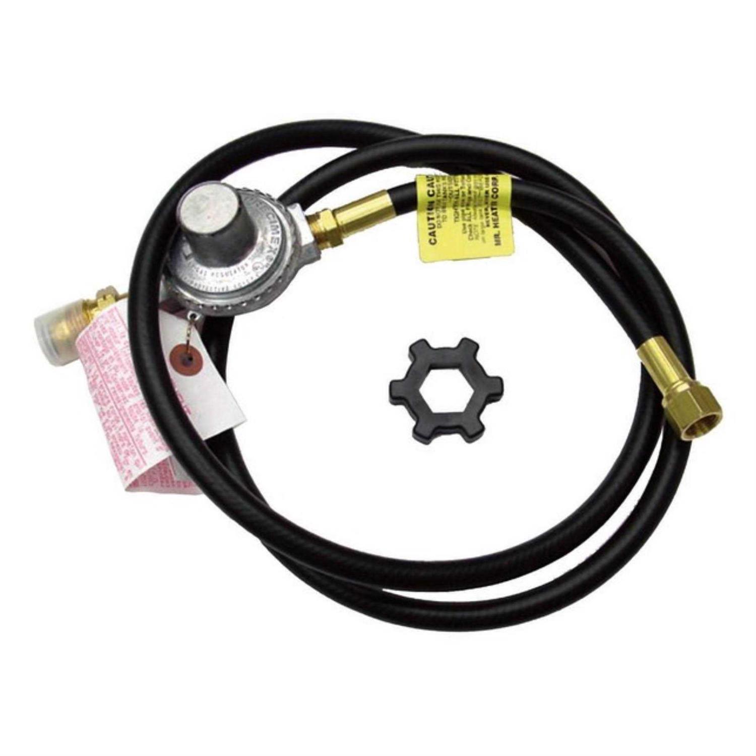 Mr. Heater Propane Hose and Regulator Assembly F273071 - Cheap Fitting