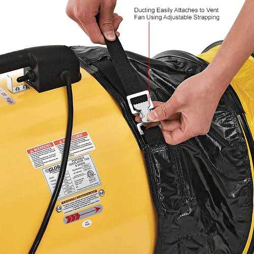 Global Industrial Global Flame Retardant Flexible Duct Fan - Cheap Fitting