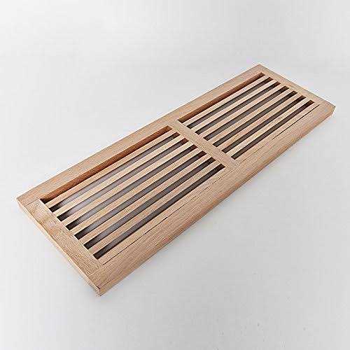 Welland Red Oak Hardwood Register Cold Air Return Wall Vent - Cheap Fitting