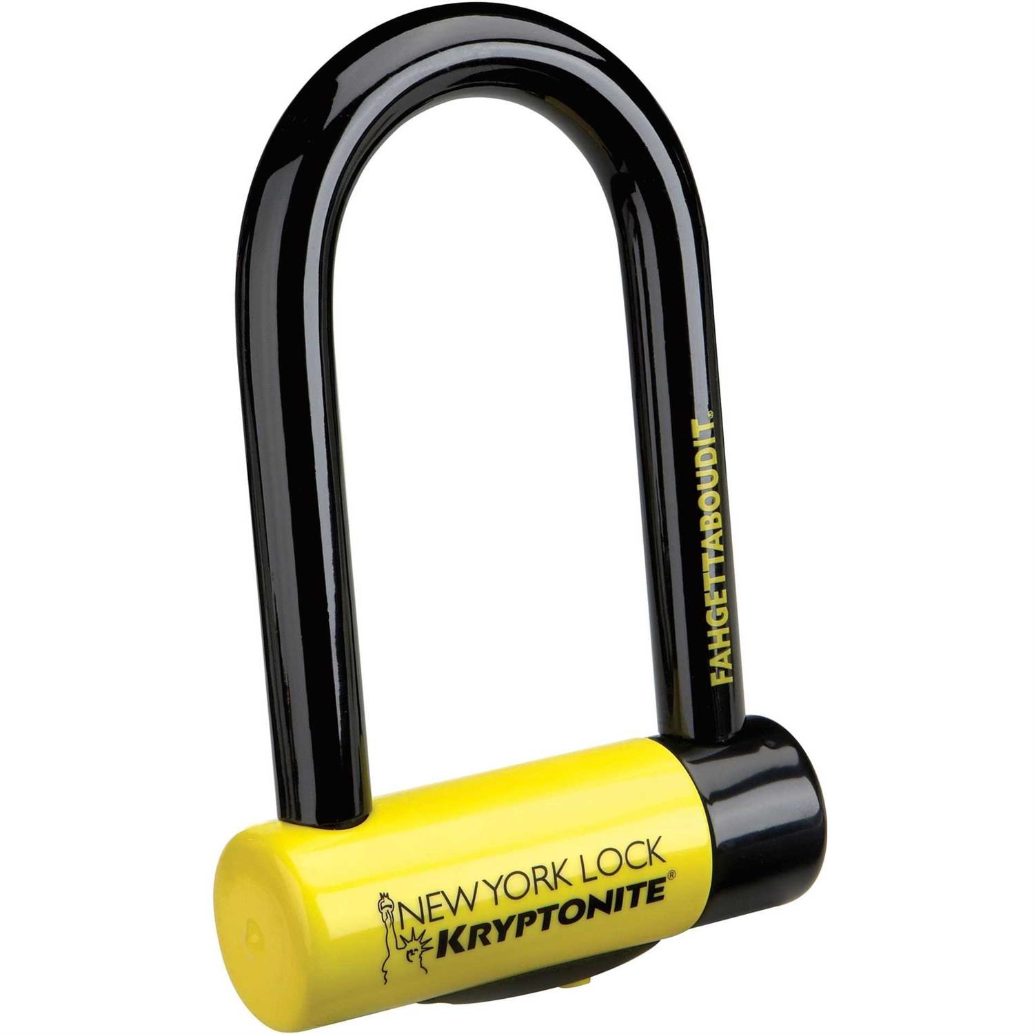 Kryptonite New York Fahgettaboudit Mini U Lock - Cheap Fitting