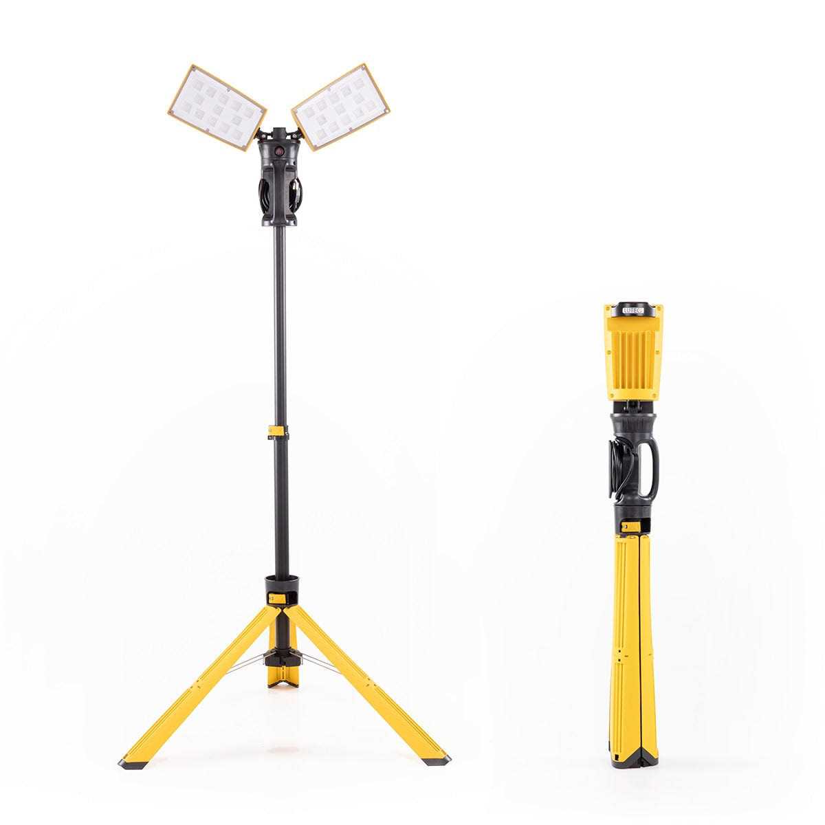 LUTEC LED 9000 Lumens Work Light with Tripod - Cheap Fitting