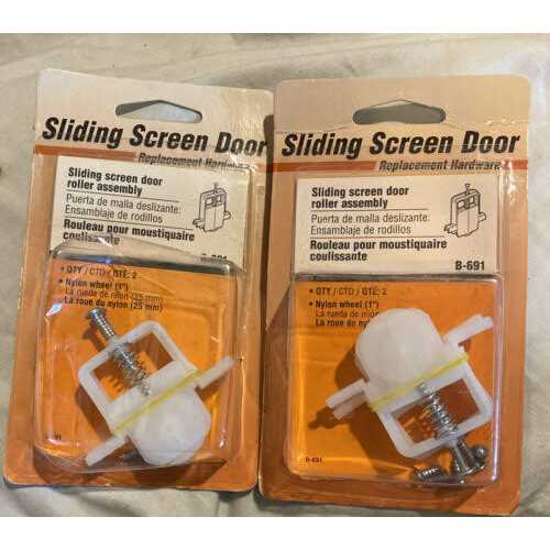 Prime-Line 1 in. Nylon Sliding Screen Door Roller B 691 - Cheap Fitting