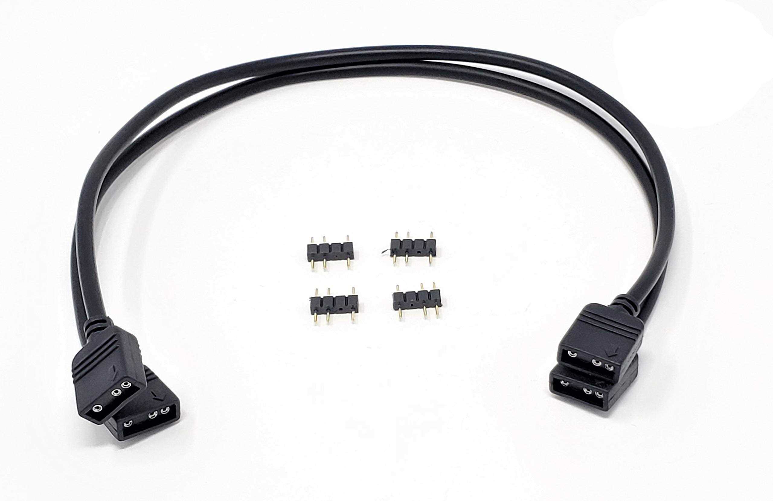 Micro Connectors F04-01ARGB50-2P Addressable RGB Extension Cable - Cheap Fitting