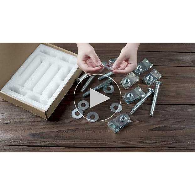 Bed Mounting Bolt Nut Hardware Kit Model Name 924-310 Compatible with Ford Ranger 1983-2011 - Cheap Fitting