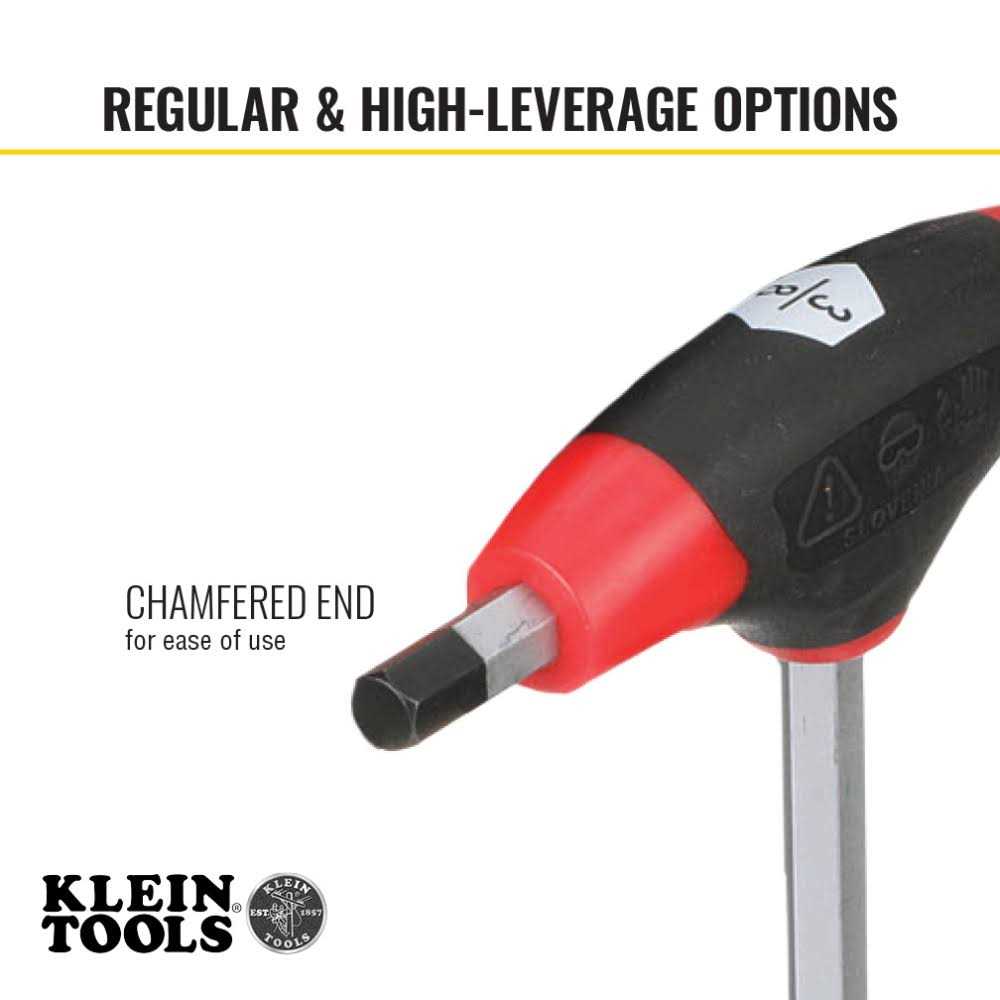 Klein Tools JTH610E SAE T-Handle Set with Stand - Cheap Fitting