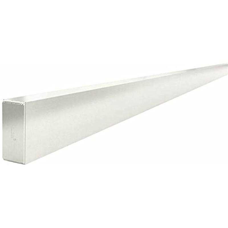 Bon Tool Reinforced Aluminum H Screed 1 1/2 X 3 1/2 X Welded End Cap - Cheap Fitting