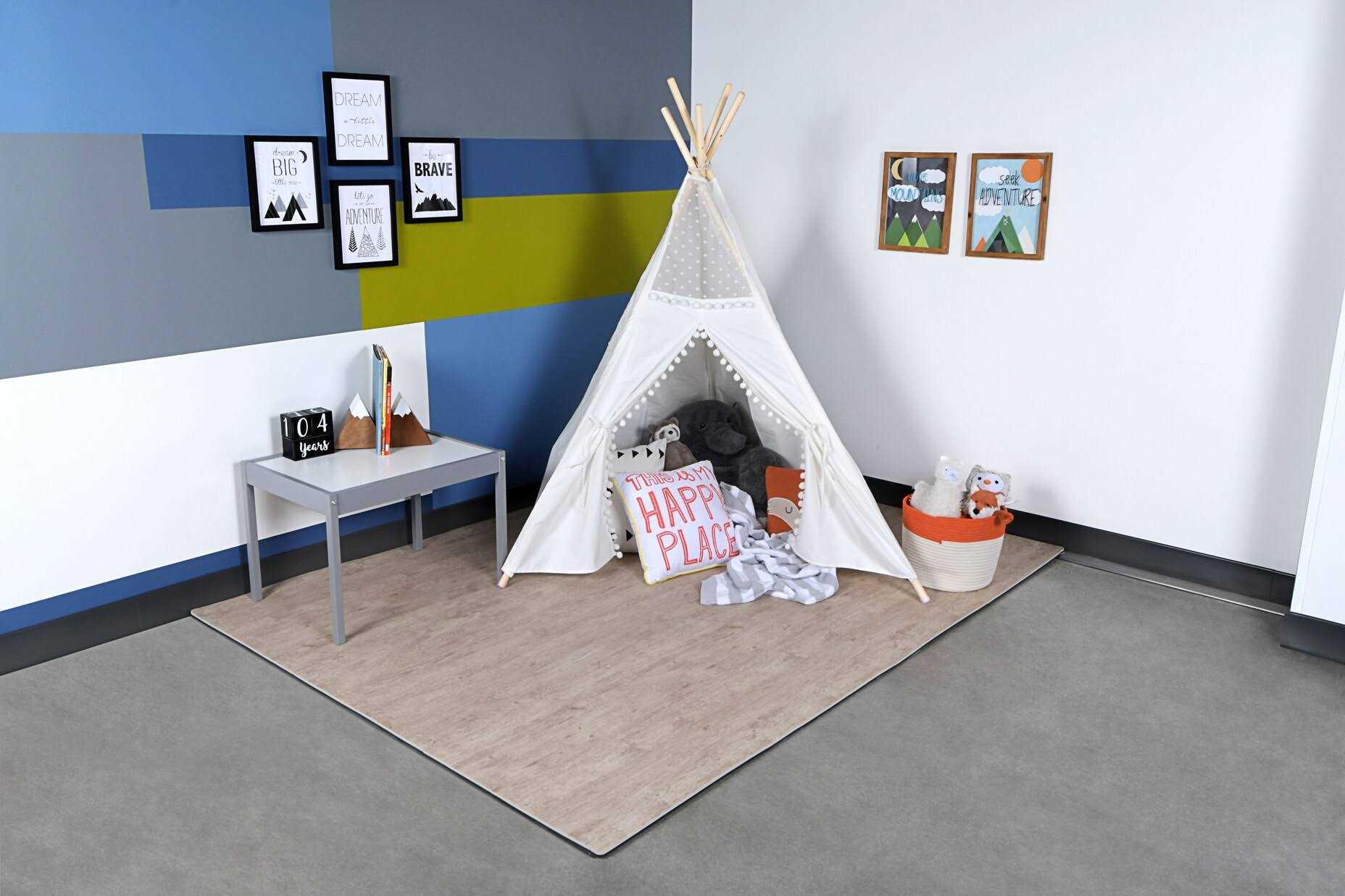 Norsk 24-in W x 24-in L x 0.5-in T Interlocking Foam Gym Floor Tile - Cheap Fitting