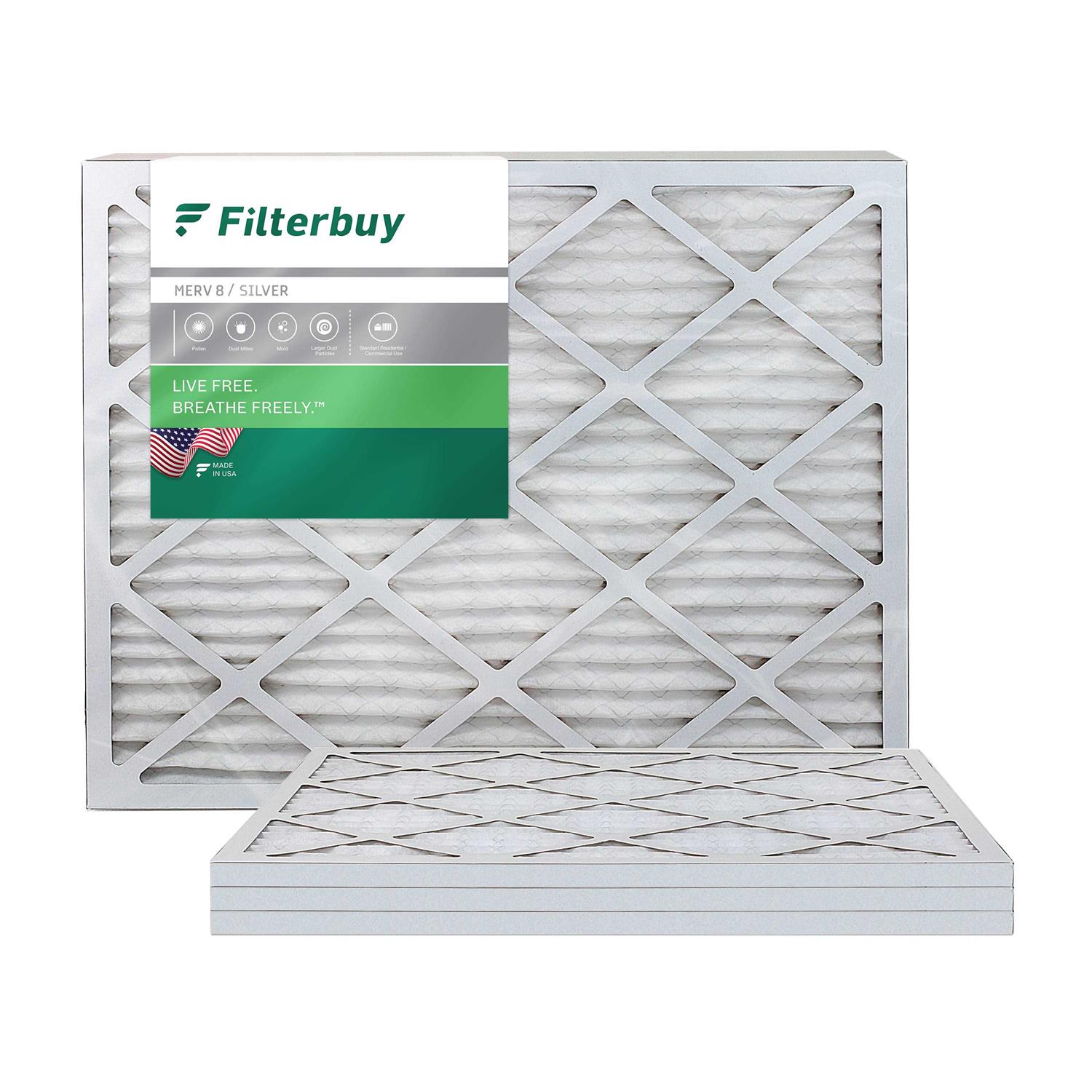 Filterbuy 16x25x1 Air Filter MERV 8 - Cheap Fitting