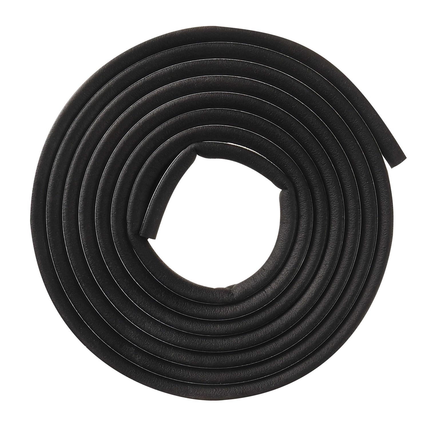 Frost King EPDM Rubber D-Section Weatherseal Black V25BK - Cheap Fitting