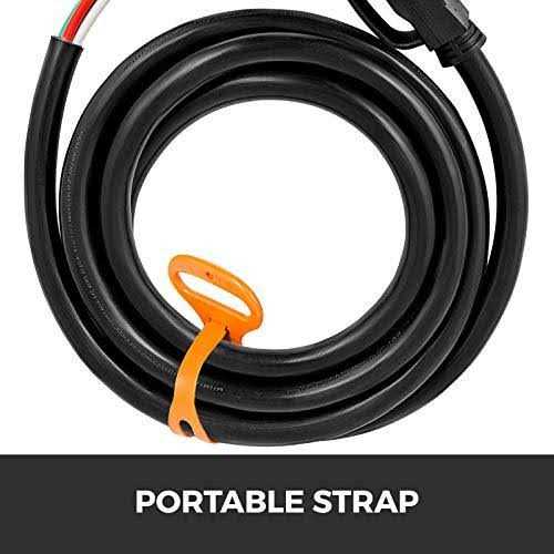 Mophorn 50Amp Generator Extension Cord 6 Gauge STW 6/3+8/1 Generator Cord Generator Power Cord N14-50P to Bare Wire Cut Wire Cord - Cheap Fitting