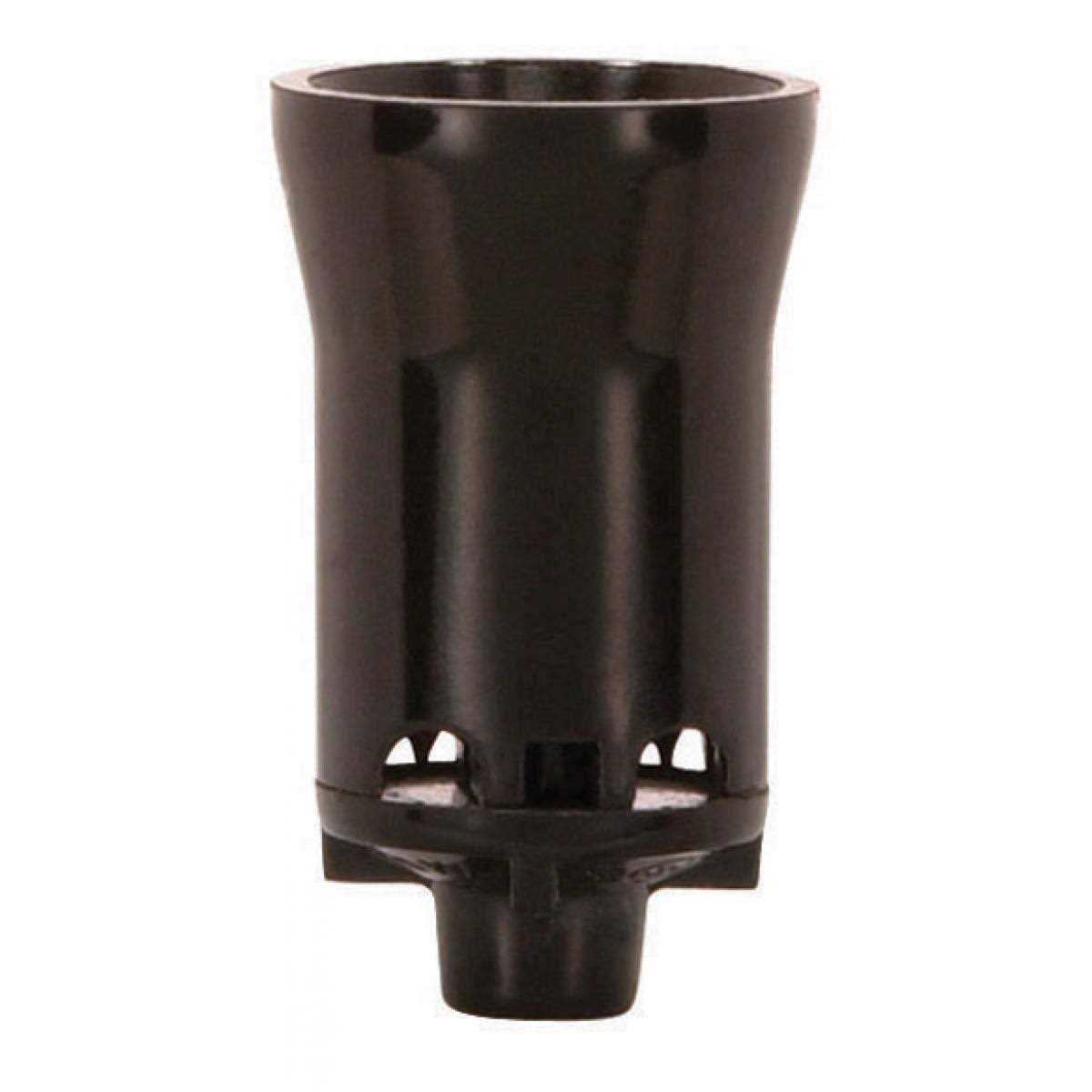 Satco 90-548 Black Pressure Fit Candelabra Base Socket - Cheap Fitting