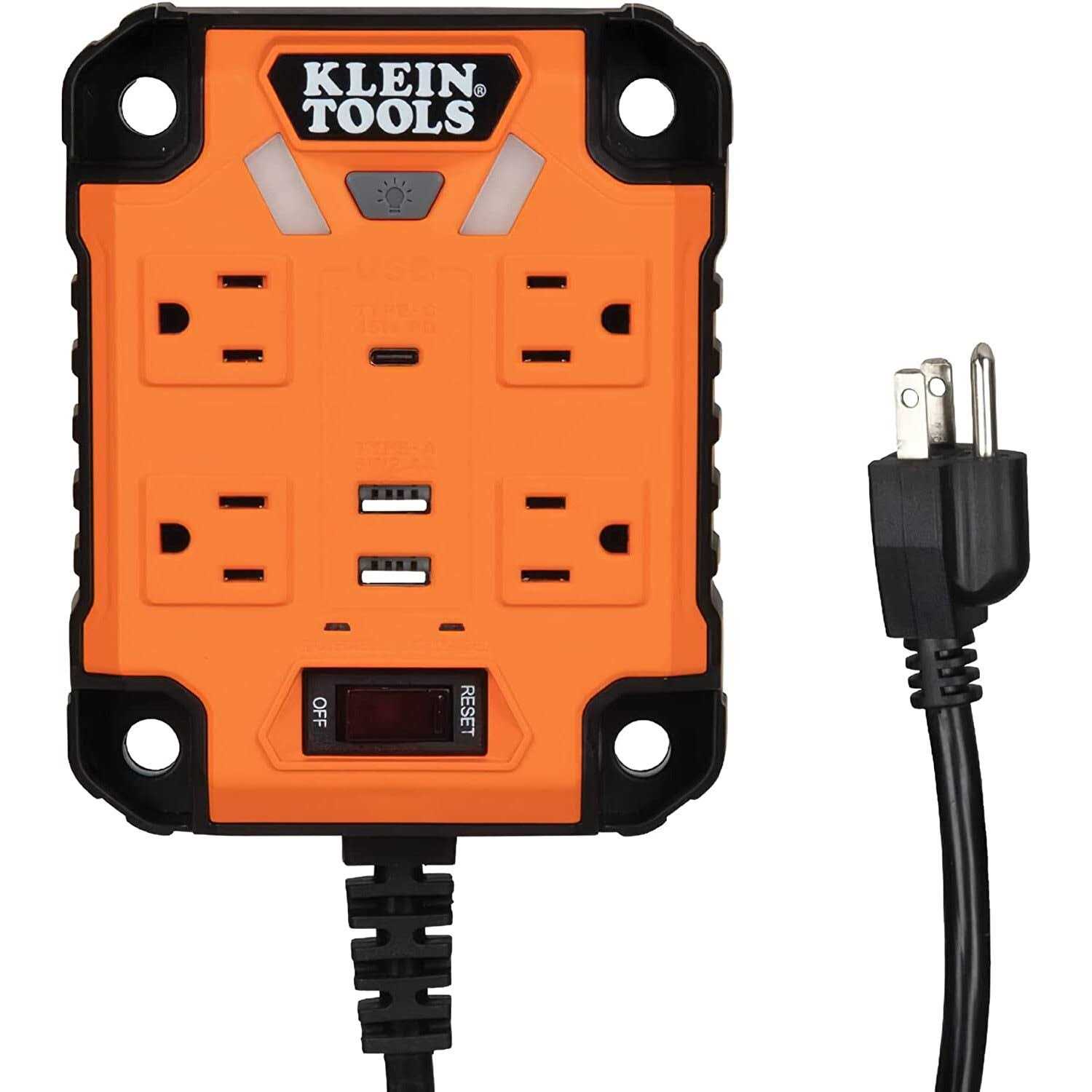 Klein Tools 29601 PowerBox 1 Magnetic LED Power Strip - Cheap Fitting