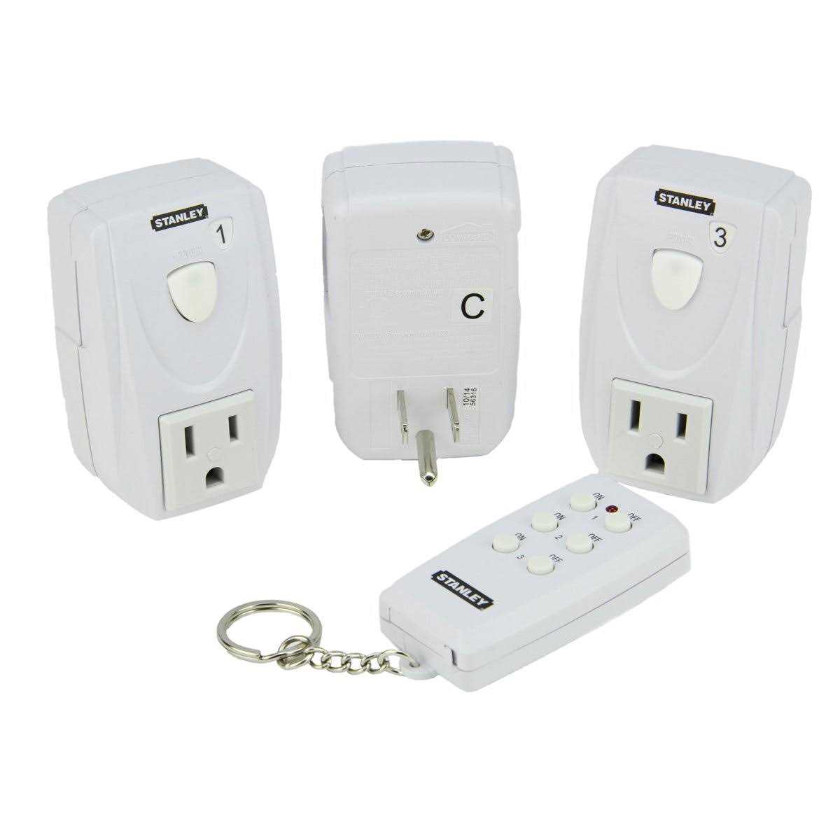 Stanley 3-Pack Indoor Remote System - Cheap Fitting