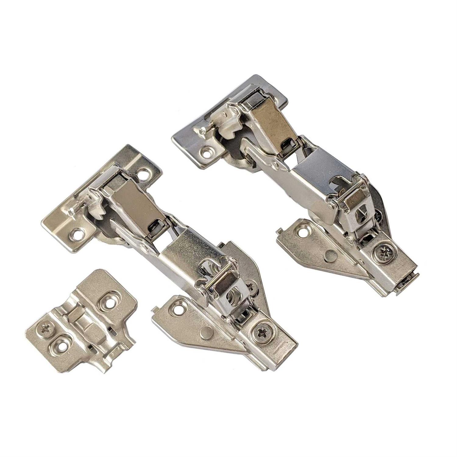 2 of Clip-on Soft-Close Hinge for Corner Lazy Susan Hinges Full Overlay Concealed for Corner Cabinet Lasy Susan Hinge	2 of Clip-on Soft-Close Hinge for Corner Lazy Susan Hinges Full Overlay Concealed for Corner Cabinet Lasy Susan Hinge - Cheap Fitting