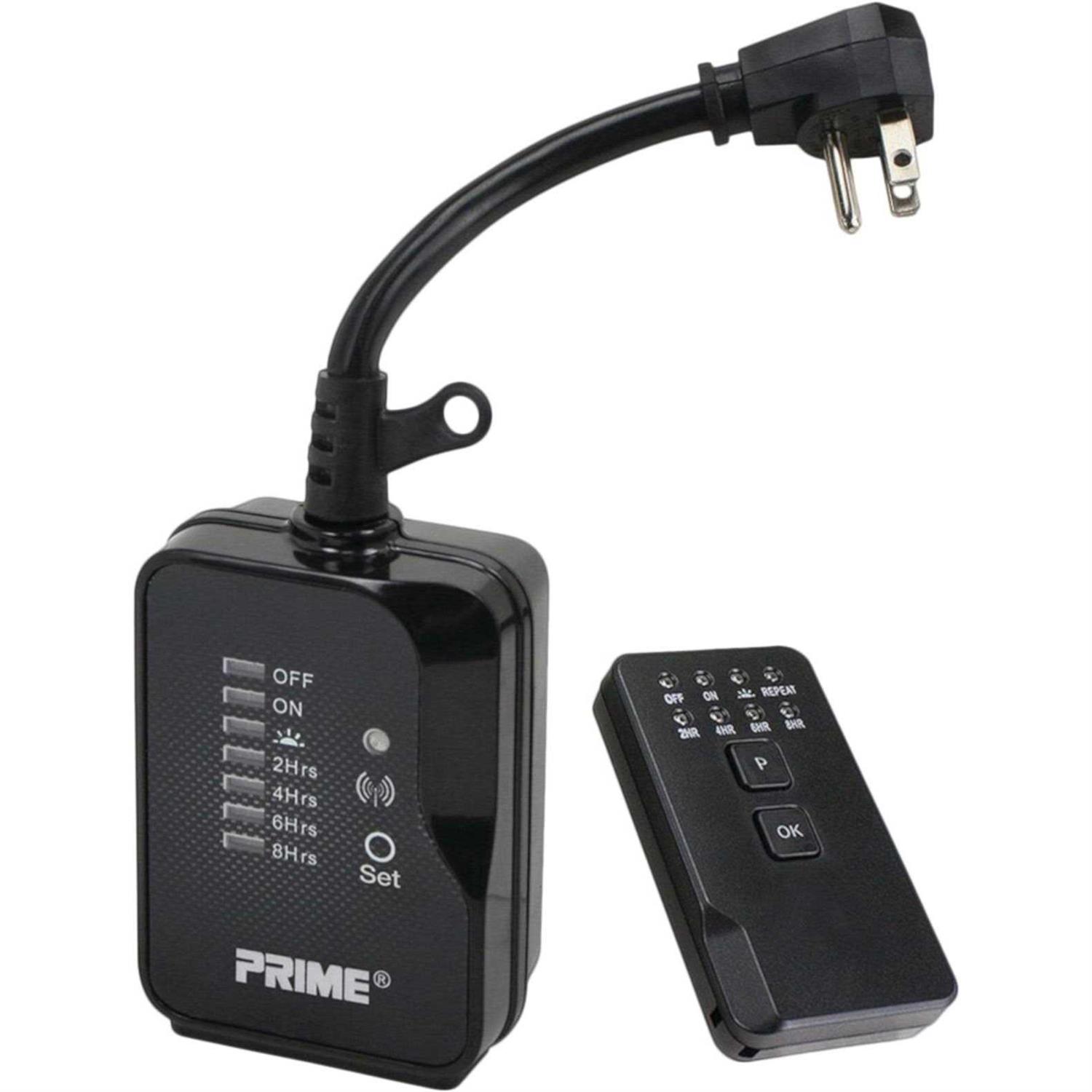 Prime Outdoor 24 Hour Timer With Remote TNRCOCD2-RC - Cheap Fitting